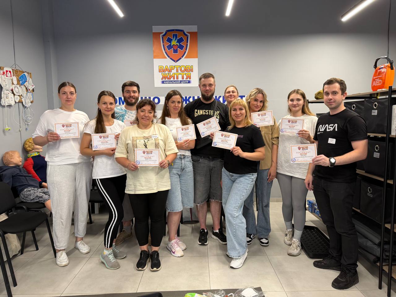 Тренінг домедичної допомоги